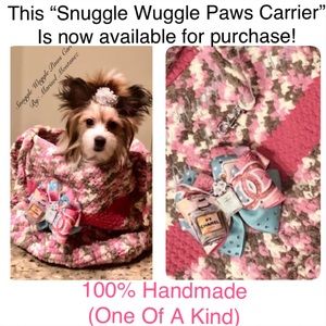 100% Handmade Luxury Pet Carrier